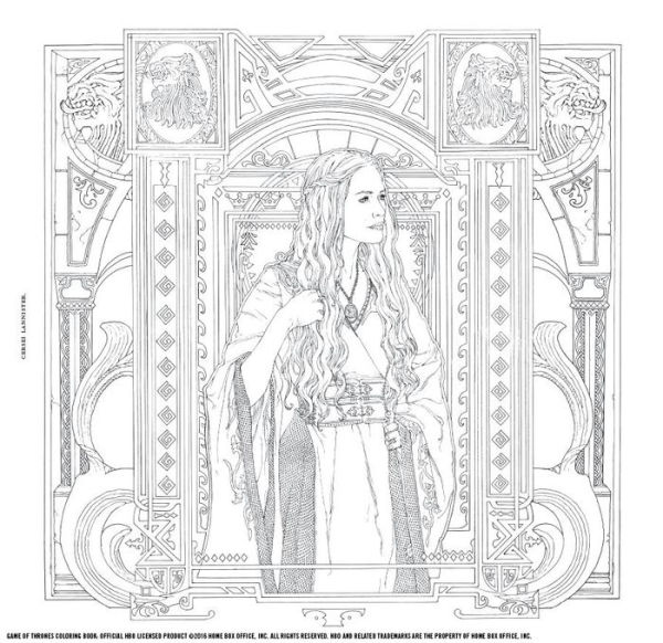 HBO's Game of Thrones Coloring Book: (Game of Thrones Accessories, Game of Thrones Party Gifts, GOT Gifts for Women and Men)