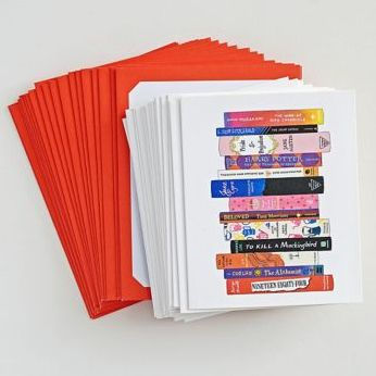 Bibliophile Notes: 20 Different Notecards & Envelopes (Notecards for Book  Lovers, Illustrated Notecards, Stationery) by Jane Mount