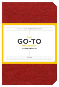 Title: Go-To Notebook with Mohawk Paper, Brick Red Dotted: (Dotted Notebook, Notebook with Dots, Red Notebook)