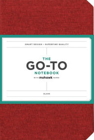 Title: Go-To Notebook with Mohawk Paper, Brick Red Blank: (Blank Notebook, Simple Notebook, Red Notebook)
