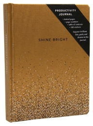 Title: Shine Bright Productivity Journal, Gold