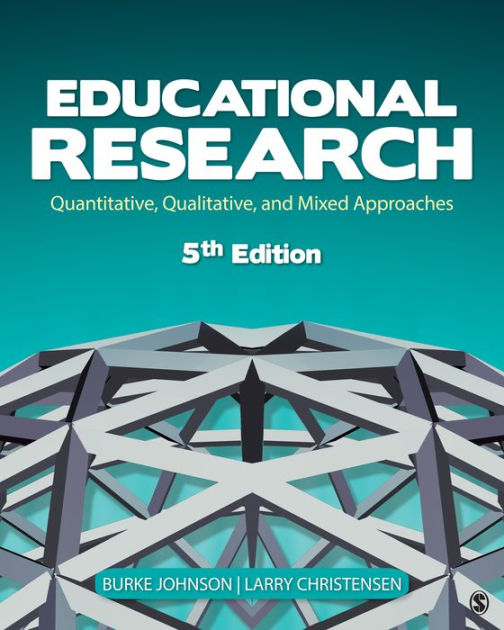 Educational Research: Quantitative, Qualitative, And Mixed Approaches ...