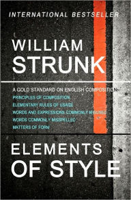 Title: The Elements of Style, Author: William Strunk