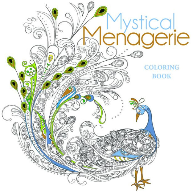 Mystical Menagerie Coloring Book by Lark Crafts, Paperback Barnes