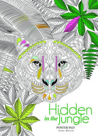 Title: Hidden in the Jungle Poster Pad, Author: Sara Muzio