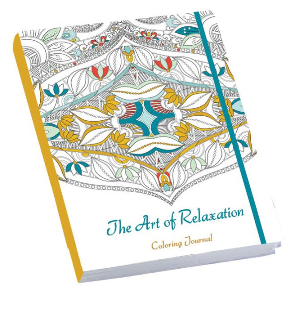 The Art of Relaxation Coloring Journal by Lark Crafts, Paperback