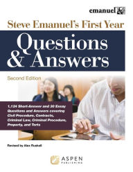 Title: Steve Emanuel's First Year Questions and Answers / Edition 2, Author: Steven L. Emanuel