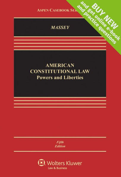 American Constitutional Law 5e   Edition 5 By Calvin Massey 