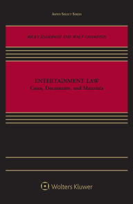 Title: Entertainment Law, Author: Ricky Anderson