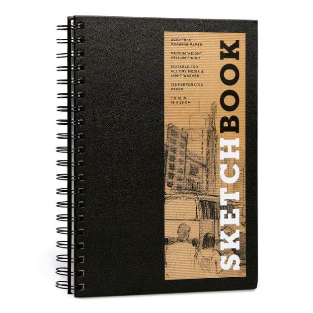 Premium Black Paper Sketchbook