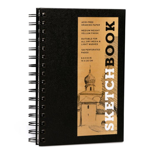 Sketchbook (Basic Small Spiral Black) by Union Square & Co