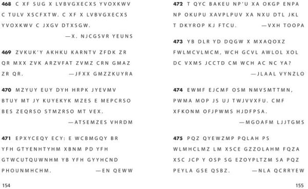 Large Print Cryptograms #2