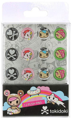 tokidoki Push Pin Set of 12