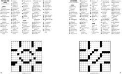 Alternative view 4 of Easy as Pie Crosswords: Nice & Easy!