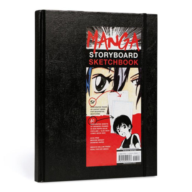 Manga Sketchbook: Personalized Sketch Pad for Drawing with Manga