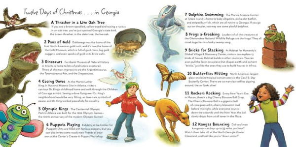 The Twelve Days of Christmas in Georgia