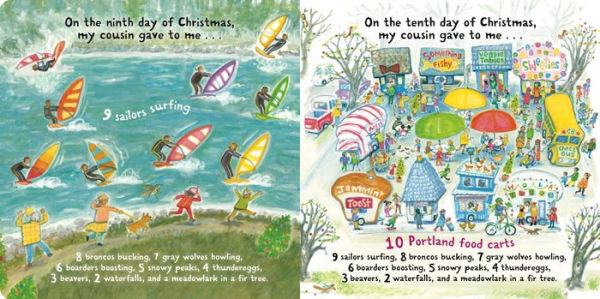 The Twelve Days of Christmas in Oregon