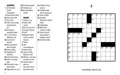 Alternative view 2 of Jumbo Print Easy Crosswords #9
