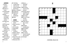 Alternative view 4 of Jumbo Print Easy Crosswords #9