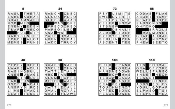 Jumbo Print Easy Crosswords #10