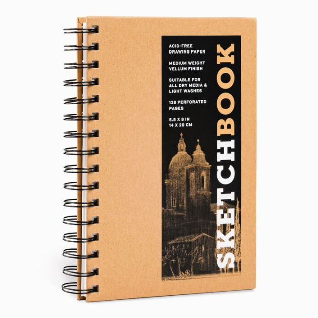 Sketch Book, Journaling Notebooks Drawing Books for Kids | Bulk Notebooks,  Small Sketchbook, Blank Books with White Covers | 32pg of Unruled Premium