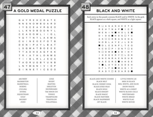 Word Search Puzzles for the Weekend