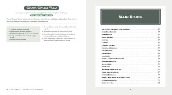 The Complete Vegan Air Fryer Cookbook: 150 Plant-Based Recipes for Your Favorite Foods