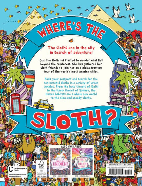 Where's the Sloth?: A Super Sloth Search Book