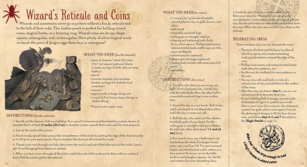 The Book of Wizard Craft: In Which the Apprentice Finds Spells, Potions, Fantastic Tales & 50 Enchanting Things to Make