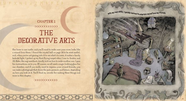 The Book of Wizard Craft: In Which the Apprentice Finds Spells, Potions, Fantastic Tales & 50 Enchanting Things to Make