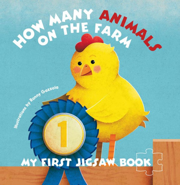 How Many Animals on the Farm?: My First Jigsaw Book