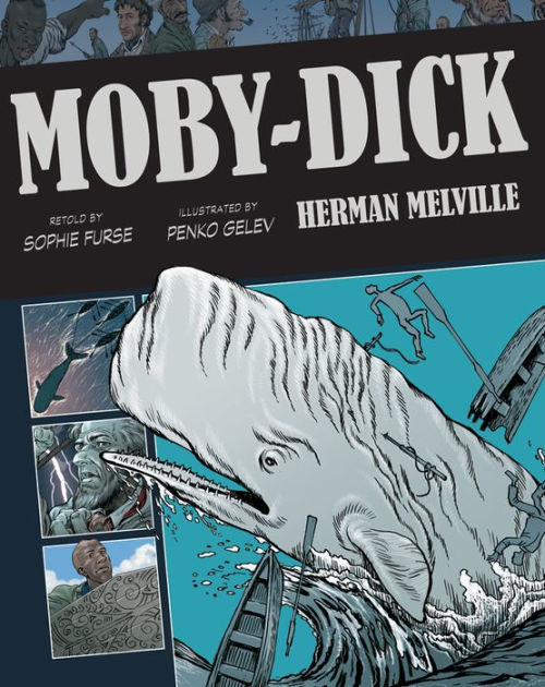 Moby-Dick: Sterling Graphic Classic By Herman Melville, Paperback ...