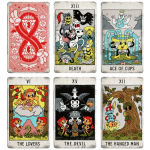 Alternative view 12 of Mystical Medleys Vintage Cartoon Tarot Deck: A 78-Card Tarot Deck with Guidebook