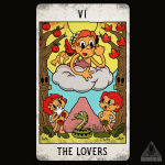 Alternative view 17 of Mystical Medleys Vintage Cartoon Tarot Deck: A 78-Card Tarot Deck with Guidebook