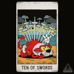 Alternative view 2 of Mystical Medleys Vintage Cartoon Tarot Deck: A 78-Card Tarot Deck with Guidebook