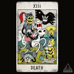 Alternative view 3 of Mystical Medleys Vintage Cartoon Tarot Deck: A 78-Card Tarot Deck with Guidebook