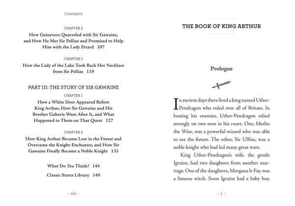 Classic Starts: The Story of King Arthur and His Knights