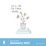 Alternative view 3 of 2025 365 Gentle Reminders: Daily Positive Affirmations Day-to-Day Calendar
