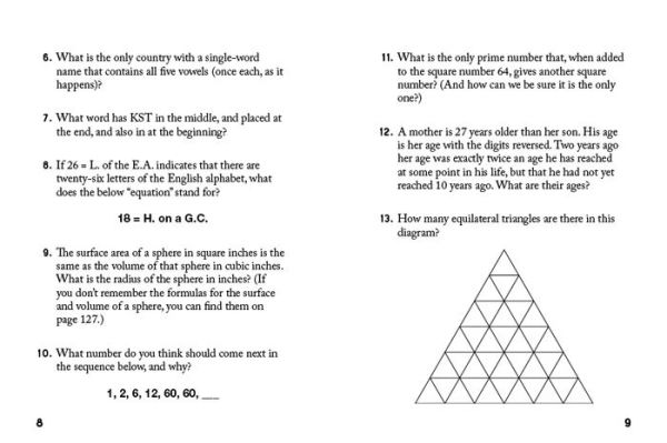 Sip & Solve Two-Minute Brainteasers