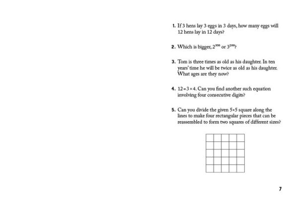 Sip & Solve Two-Minute Brainteasers