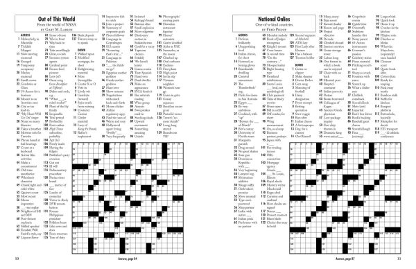 Dreamy Sunday Crosswords