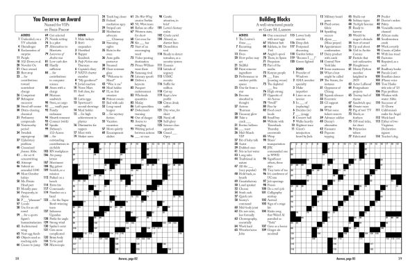 Dreamy Sunday Crosswords