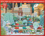 Alternative view 3 of 500 piece New York City Christmas at Union Square Greenmarket Jigsaw Puzzle (B&N Edition)