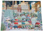 Alternative view 4 of 500 piece New York City Christmas at Union Square Greenmarket Jigsaw Puzzle (B&N Edition)