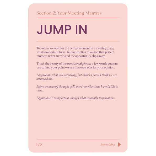 Make Your Voice Heard: A Deck of 72 Tips and Techniques for Effective Communication at Work