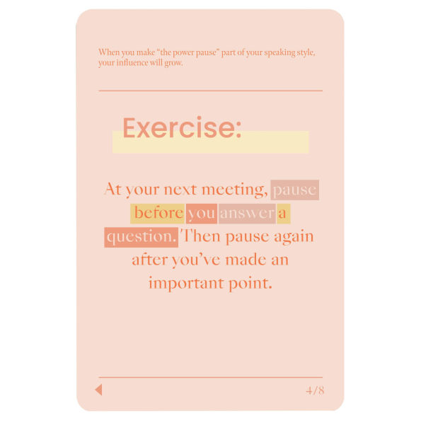 Make Your Voice Heard: A Deck of 72 Tips and Techniques for Effective Communication at Work