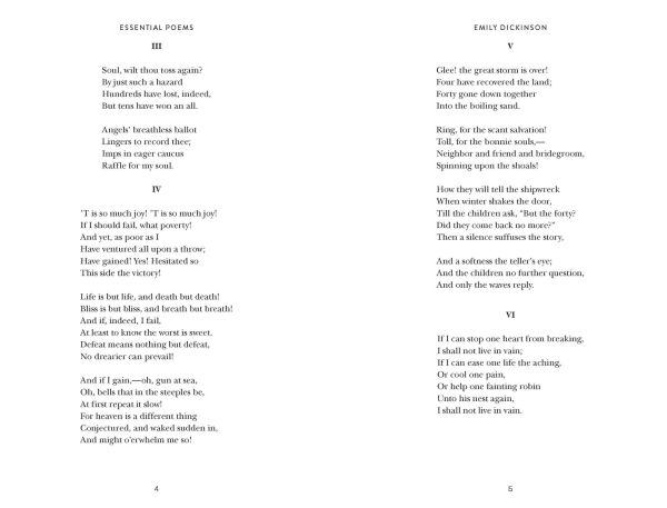 Essential Poems