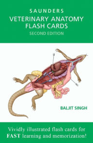 Title: Veterinary Anatomy Flash Cards / Edition 2, Author: Baljit Singh BVSc