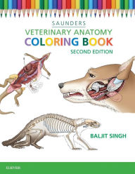 Title: Veterinary Anatomy Coloring Book, Author: Saunders