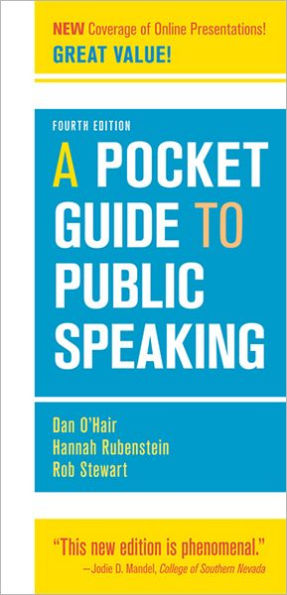 A Pocket Guide to Public Speaking / Edition 4